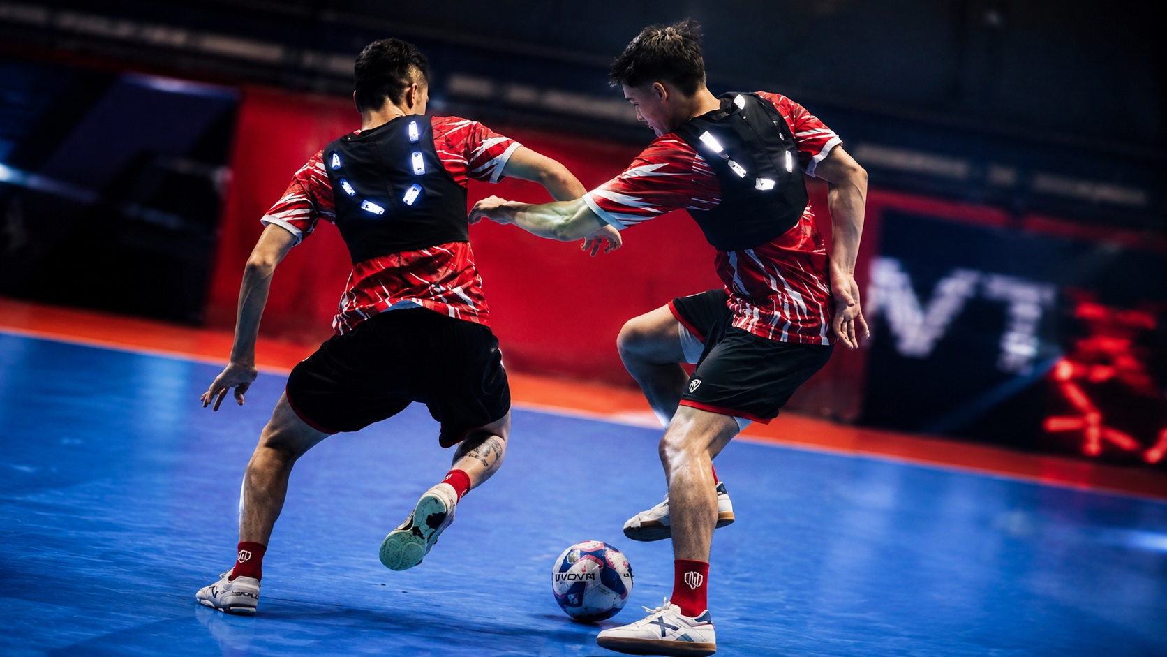 Futsal training with Vixon